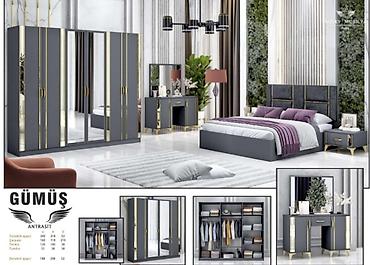 gencede mebel: İkinəfərlik çarpayı, Dolab, Termo, Tumba, Yeni — 1