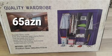 Dolablar: Yeni, 2 qapılı Düz dolab, Qarderob, paltar dolabı — 4