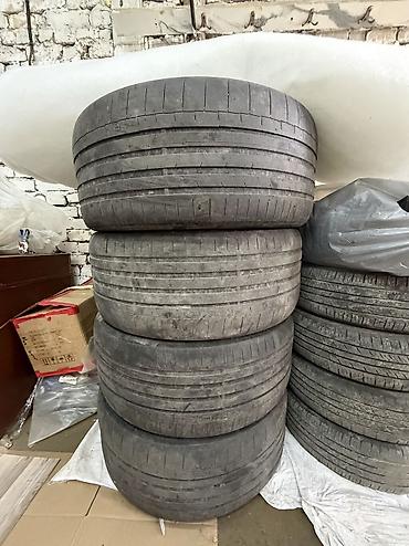 шини 315 70 22 5: Шины 285 / 40 / R 22, Лето, Б/у, Комплект, Легковые, Германия, Continental — 1