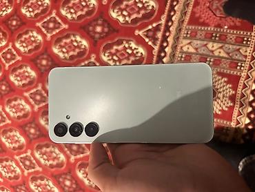 samsung laptop: Samsung Galaxy A34 5G, 128 GB, rəng - Yaşıl, Barmaq izi — 2