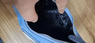 Сумки: Məhsul: Prada mini çiyin çantası - Model: Hobo/Baguette stilində mini — 4