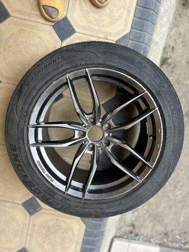 продаю mazda 626: Колеса в сборе 235 / 55 / R 18, Всесезонная, Б/у, Запаска, Внедорожные (АТ/МТ), Литые, отверстий - 5