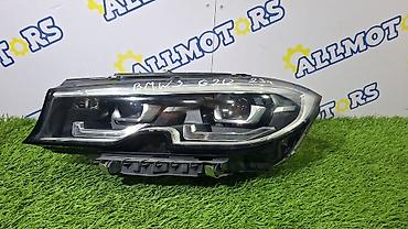 aimb g3: Передняя левая фара BMW 2020 г., Б/у, Оригинал — 1