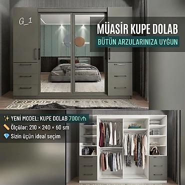 Müasir kupe dolab – bütün arzularınıza uyğun - Yeni model kupe dolab