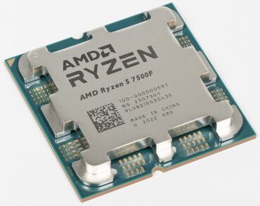Процессоры: Новый Ryzen 5 7500F AM5 СPU AM5 AMD Ryzen 5 7500F / 3.7-5.0GHz, 32MB