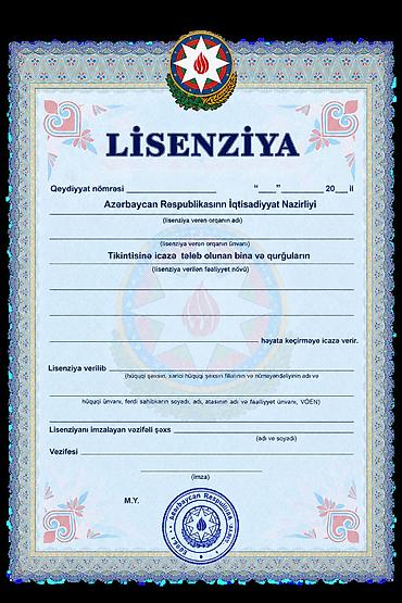 Hazır biznes: Hazır biznes və Tikinti fəaliyyəti üçün lisenziyalı MMC satılır — 1