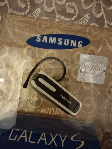 Qulaqcıqlar: İşlənmiş Simsiz (Bluetooth) Qulaqcıqlar, Samsung, rəng - Qara