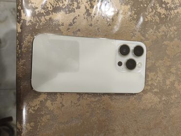 işləmiş telfonlar: IPhone 14 Pro, 256 GB, White Titanium, Simsiz şarj, Face ID