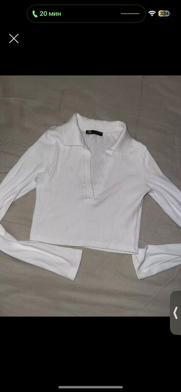 zara платье: Кофта, Zara, S (EU 36), цвет - Белый