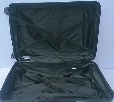 Putni koferi i torbe: Tvrdi ručni kofer na točkiće – srebrni - Materijal: čvrsta — 8