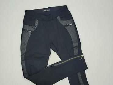 pull on trousers h: Spodnie materiałowe damskie, rozmiar S — 1
