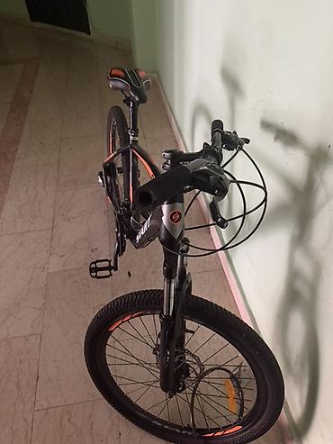 İdman velosipedləri: START Speed dağ velosipedi - Rəng: mat qara, narıncı-qırmızı — 4