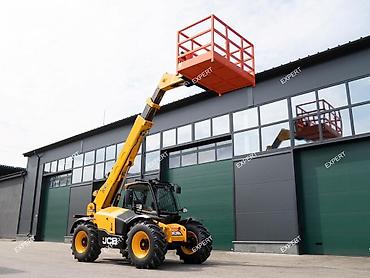 JCB teleskopik yükləyici – platformalı qaldırıcı avadanlıq 🏗️ 14 METR