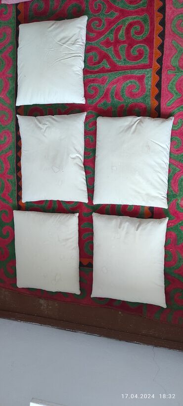 вышитые наволочки на подушки: Малый подушка 60 х 50 см ( 5 шт )