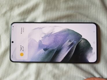 телефон s21: Samsung Galaxy S21 Plus, Б/у, 128 ГБ, цвет - Черный