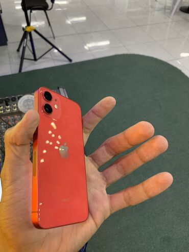 iphone 13 dubay qiymeti: IPhone 12 mini, 64 GB, Qırmızı, Barmaq izi, Face ID