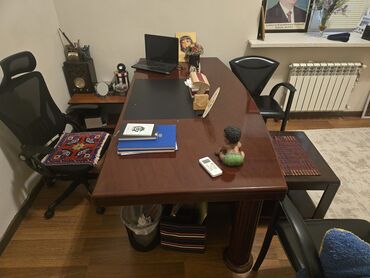 Kompüter masası, Açılmayan, Taxta, Dördbucaq masa