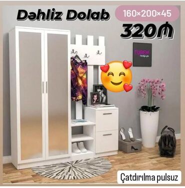 dolab işlenmiş: Dəhliz dolabı, Yeni