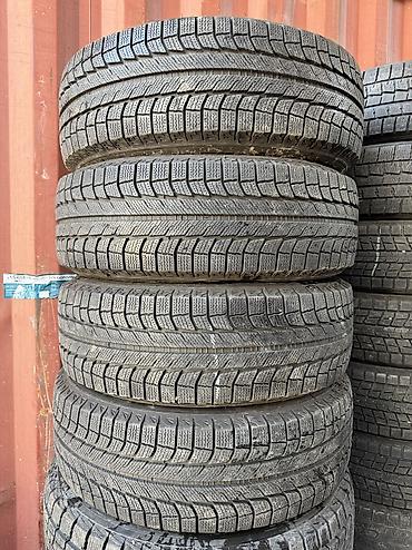 Шиналар 235 / 65 / R 18, Кыш, Колдонулган, Комплект, Жеңил унаалар, Michelin