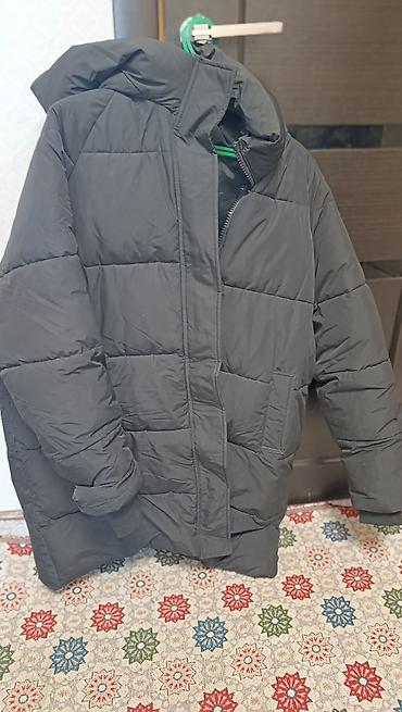 Женский пуховик Moco Shop, размер оверсайз до 54 - Цвет: чёрный