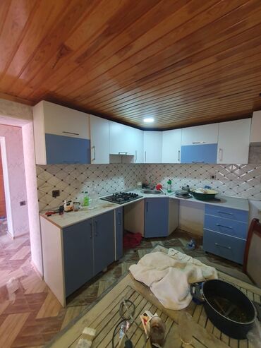 Mətbəx mebeli: *gülü.h* Mətbəxt Mebeli *350Azn* ✅Ölçü-4kvm-40sm ✅Üzərində moyka
