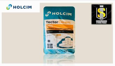 Quru inşaat materialları: Holcim Tector mata 
Çatdırılma pulsuz. 1 polet.(60 kisə)