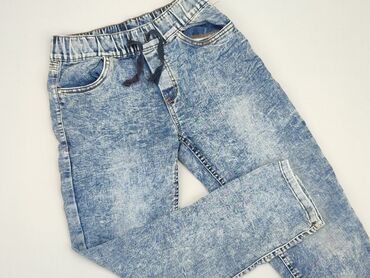 jeansowe legginsy niemowlęce: Jeans, Destination, 12 years, 152, condition - Good