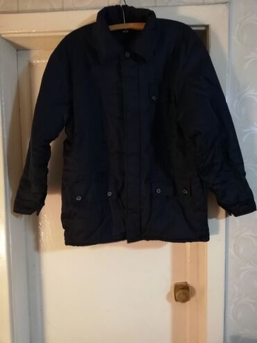 темно синяя зимняя куртка: Куртка XL, цвет - Синий