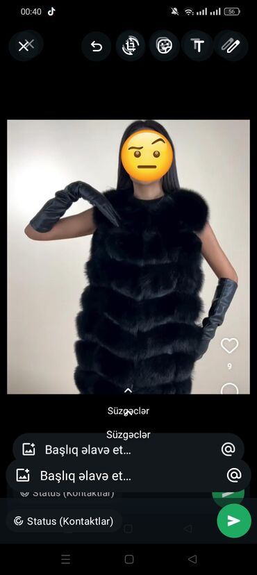 Kürklər: Biset. satilir. qeti geyilmeyib .cox baha alinib. 200 satilir — 3