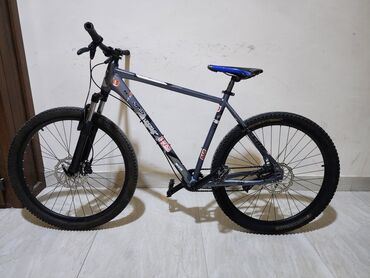 купить горный велосипед недорого: Custom bike satilir 28 teker 180 rotorlar Single speed sistem (ustunde