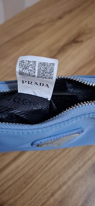 Сумки: Məhsul: Prada mini çiyin çantası - Model: Hobo/Baguette stilində mini — 5