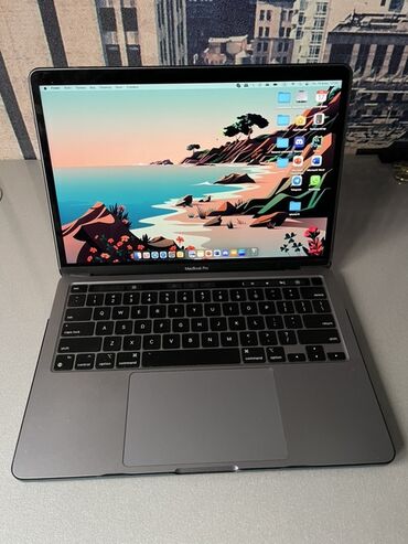мак: Ноутбук, Apple, 8 ГБ ОЭТ, Apple M1, 13.3 ", Колдонулган, Жумуш, окуу үчүн, эс тутум SSD