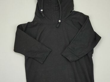 czarne bluzki z cekinami: Sweatshirt, L (EU 40), condition - Good