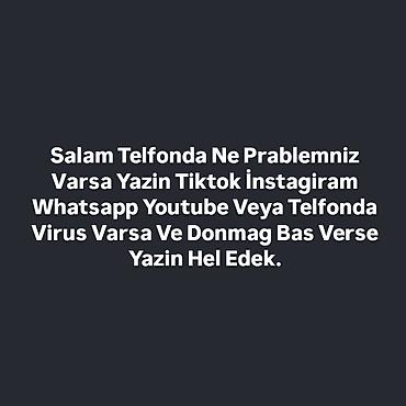 plaket: Salam Telfonda ne prablemniz varsa yazin tiktok instagiram vhatsapp — 1