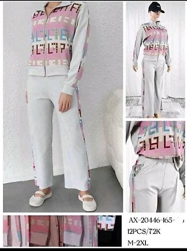 stradivarius helanke: 💥AKCIJAA💥Komplet zenske trenerke pamuk/likra sa elastinom Vel.M/L — 5