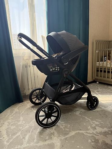 колесо коляска: Коляска Kikkaboo Modena 3в1 - Люлька, Автолюлька и прогулочный блок — 3