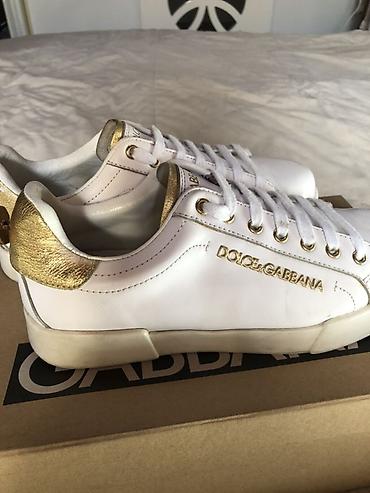 кеды dodo: Кроссовки Dolce & Gabbana Portofino Размер 38, из Европы - Цвет — 1