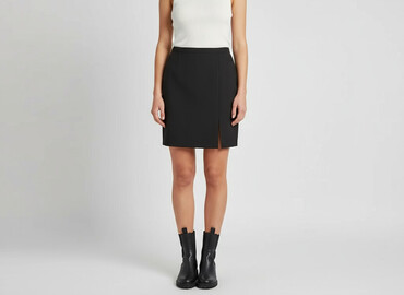 krótkie czarne spódniczka: Women`s skirt, size S