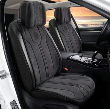 чехол для салона авто: Чехлы Алькантара, С подушкой, цвет - Серый, Новый, Самовывоз