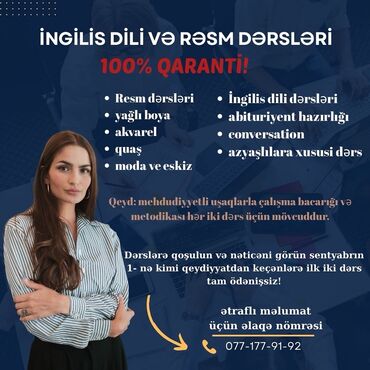 Tofas: Xarici dil kursu, İngilis dili, Böyüklər üçün, Uşaqlar üçün, Abituriyentlər üçün