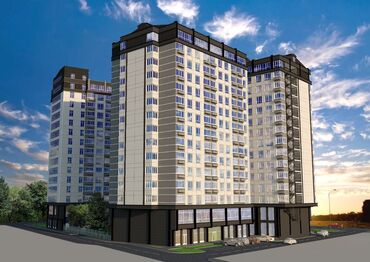 дом бишкек квартира: 2 комнаты, 65 м², Элитка, 11 этаж, ПСО (под самоотделку)