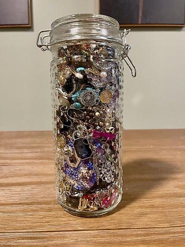 секс кр: Банка-сюрприз с бижутерией / Mystery Jar Декоративная стеклянная — 2
