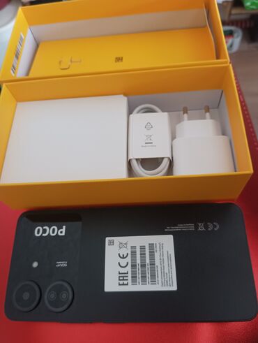 редми 13 про телефон: Poco C65, Новый, 256 ГБ, цвет - Черный, 2 SIM