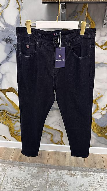 Джинсы: Мужские джинсы, XL, Gant, Новый, цвет - Синий, Самовывоз — 4