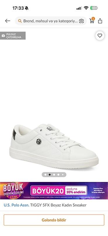polo krasovka: U.S. Polo Assn. TIGGY 5FX – ağ qadın sneaker Argınal polodur . Baha — 3