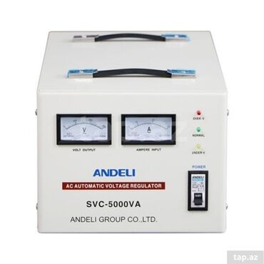 Ev üçün dekor: Hər KVA da “ANDELİ” Stabilizatoları Akfa Elektrik Abşeron Ticarət
