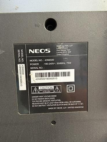 xarab televizor alıram: NEOS 43N6500 LED TV - Ekran ölçüsü: 43 düym - Model: 43N6500 — 2