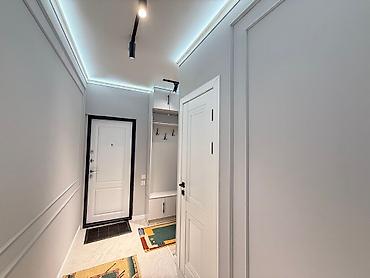 106 серия: 1 комната, 45 м², Кок-Жар мкр 106 серия улучшенная, 1 этаж, Дизайнерский ремонт — 9