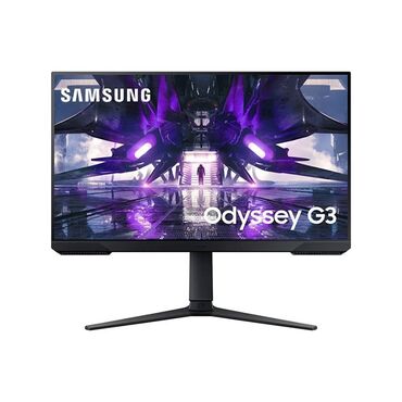 samsung notebooklar: Gaming monitor "Samsung Odyssey G3 24" Yenidir, bağlı qutuda