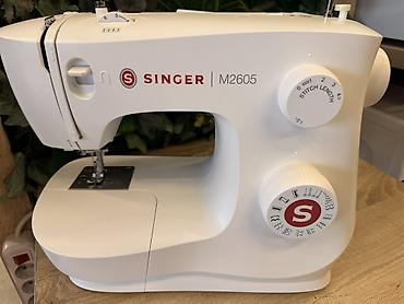 paltaryuyan ve qurudan masinlar: Singer M2605 tikiş maşını. Tikiş sürəti-750 tikiş / dəq Güc- 70vt — 1